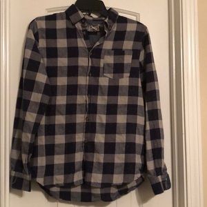 First Wave Plaid button down